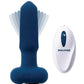 Evolved Le Clitoriseur et Vibromasseur Télécommandé Flapper - Bleu