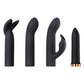Kit de jeu à quatre positions Evolved | Vibromasseur Balle Noir-Or Rose | Vibromasseur point G 7 vitesses | Vibromasseur clitoridien étanche