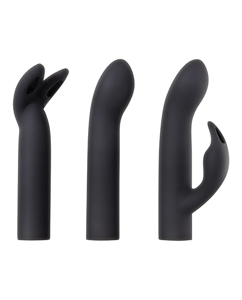 Kit de jeu à quatre positions Evolved | Vibromasseur Balle Noir-Or Rose | Vibromasseur point G 7 vitesses | Vibromasseur clitoridien étanche