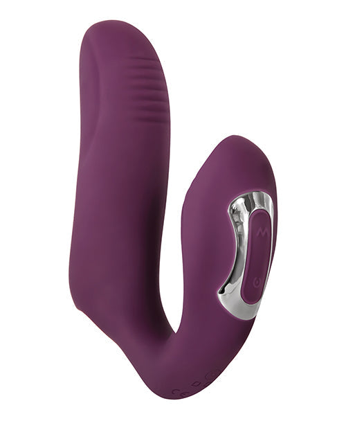 Vibrador de dedo evolucionado | Vibrador de clítoris de mano | Vibrador pequeño morado impermeable | El mejor vibrador para mujeres