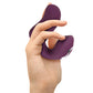 Vibrador de dedo evolucionado | Vibrador de clítoris de mano | Vibrador pequeño morado impermeable | El mejor vibrador para mujeres