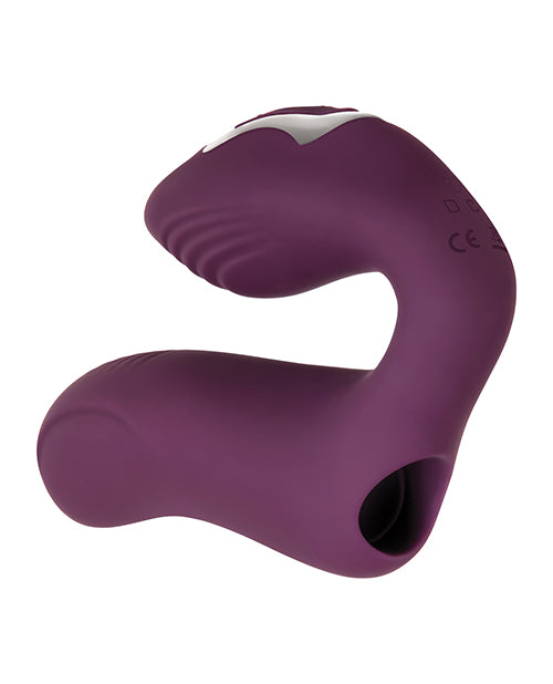 Vibrador de dedo evolucionado | Vibrador de clítoris de mano | Vibrador pequeño morado impermeable | El mejor vibrador para mujeres