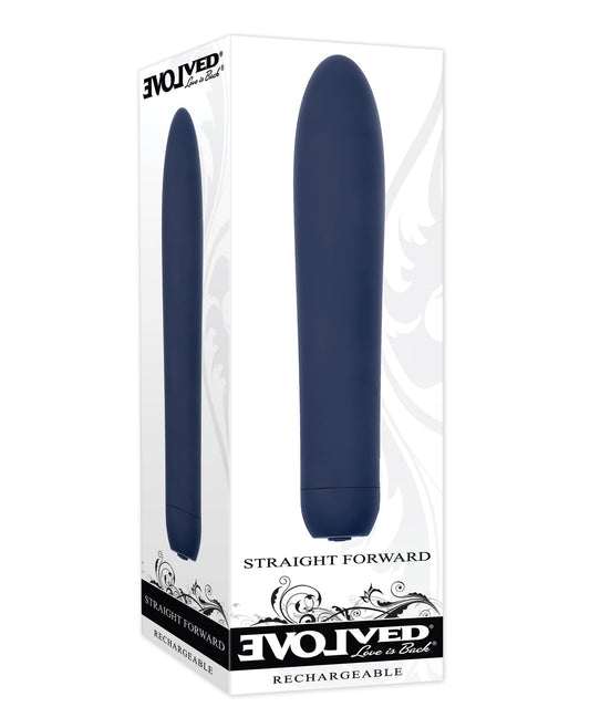 Vibromasseur droit évolué - Bleu