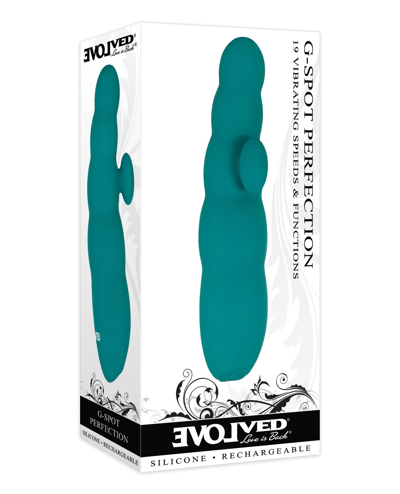 Vibromasseur G-Spot Perfection Évolué - Bleu sarcelle