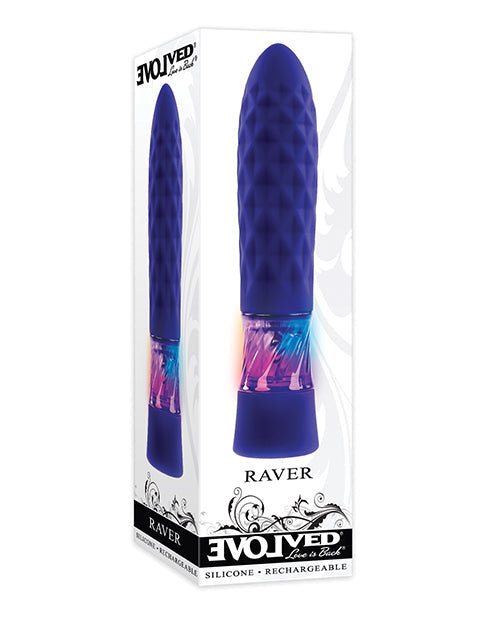 Balle Evolved Raver lumineuse - Violette
