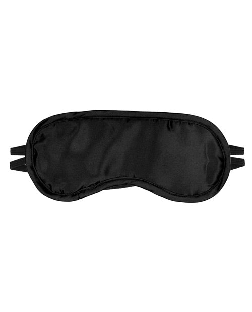 Antifaz de satén negro - Satin Fantasy, de Erotic Toy Company