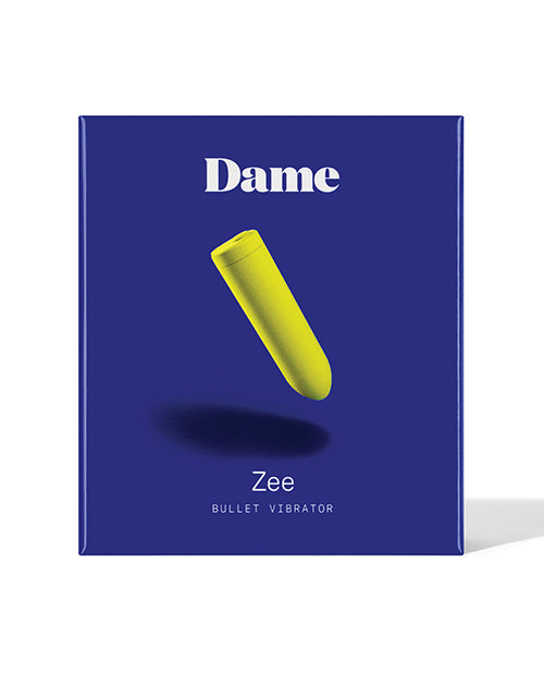 Vibrador Dame Zee Bullet - Cítrico