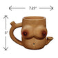 Taza Novedosa Fashioncraft - Boobs Marrón