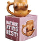 Taza Novedosa Fashioncraft - Boobs Marrón