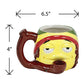 Fashioncraft Novelty Mug - Rasta Emoji