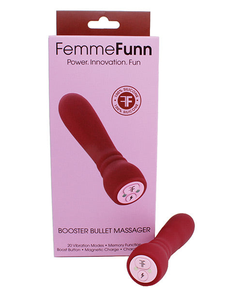 Vibrador bala Femme Funn Booster - Granate