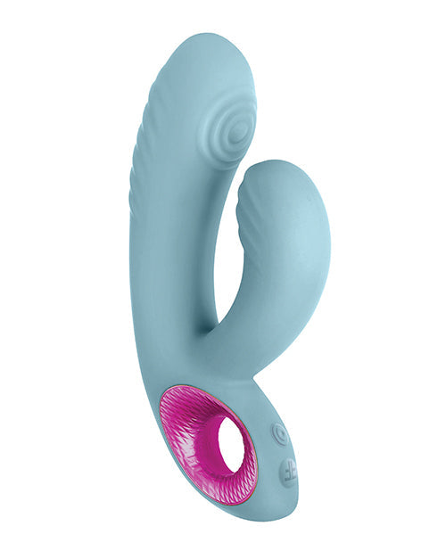 Vibrador Punto G Femme Funn | Vibrador de conejo Cora Thumping | Vibrador de clítoris azul claro | Mejor vibrador para mujeres