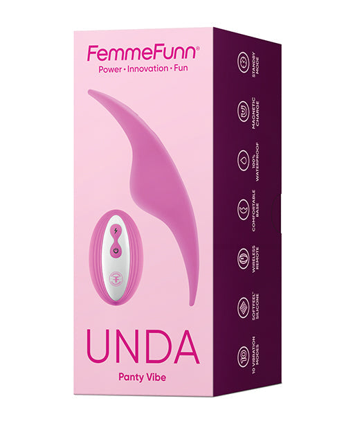 Vibreur string Femme Funn Unda Thin - Rose