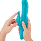 Vibrador de punto G Femme Funn | Vibrador Booster Rabbit | Vibrador de clítoris XL turquesa | El mejor vibrador para mujeres