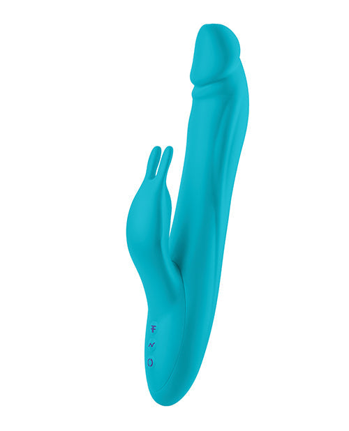 Vibrador de punto G Femme Funn | Vibrador Booster Rabbit | Vibrador de clítoris XL turquesa | El mejor vibrador para mujeres