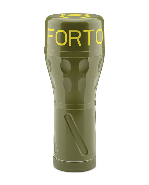 Masturbador vaginal de carcasa rígida Forto Modelo V-20 - Oscuro
