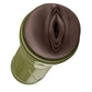 Masturbador vaginal de carcasa rígida Forto Modelo V-20 - Oscuro