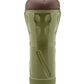 Masturbador vaginal de carcasa rígida Forto Modelo V-20 - Oscuro