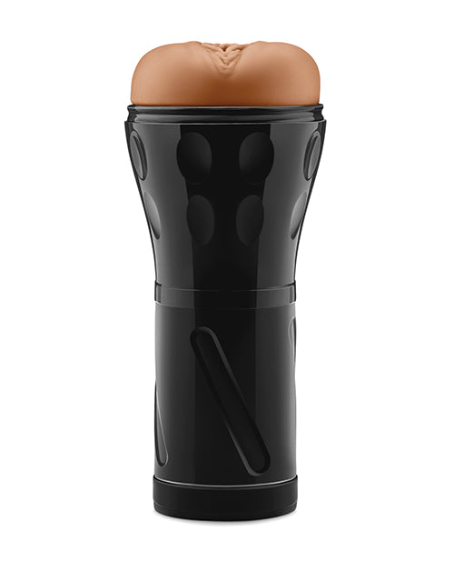 Masturbador Vaginal Rígido Forto Modelo V-20 - Bronceado
