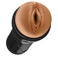 Masturbador Vaginal Rígido Forto Modelo V-20 - Bronceado