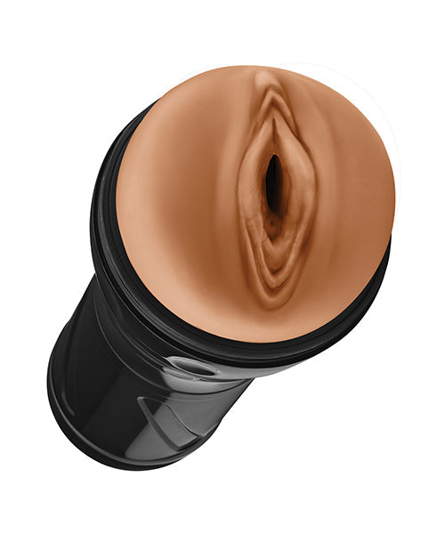 Masturbador Vaginal Rígido Forto Modelo V-20 - Bronceado