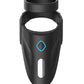 Forto F-48 Perineo Doble Anillo en C - Negro