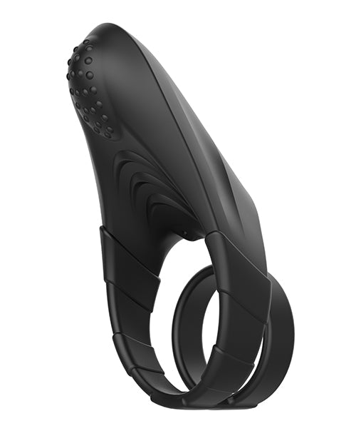 Forto F-48 Perineo Doble Anillo en C - Negro