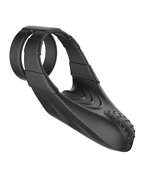 Forto F-48 Perineo Doble Anillo en C - Negro