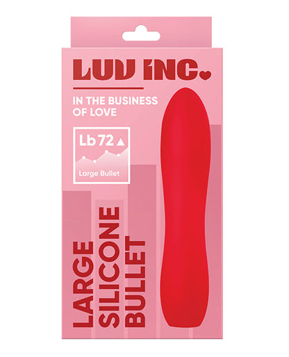 Luv Inc. Vibromasseur Balle en Silicone - Rouge