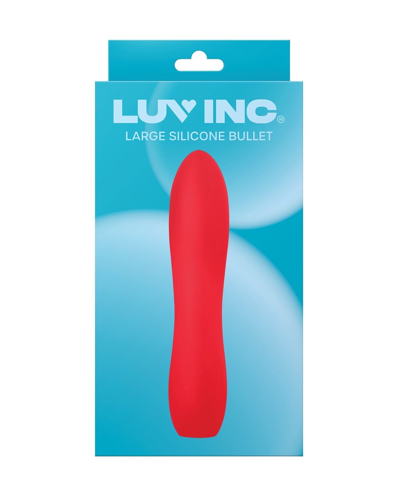 Luv Inc. Vibromasseur Balle en Silicone - Rouge