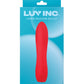 Luv Inc. Vibromasseur Balle en Silicone - Rouge