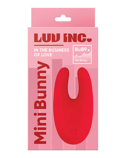 Luv Inc. Mini Lapin en forme de U - Rouge