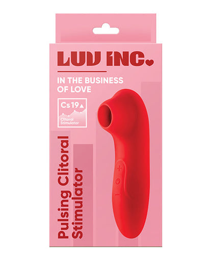 Luv Inc. Stimulateur clitoridien vibrant - Rouge