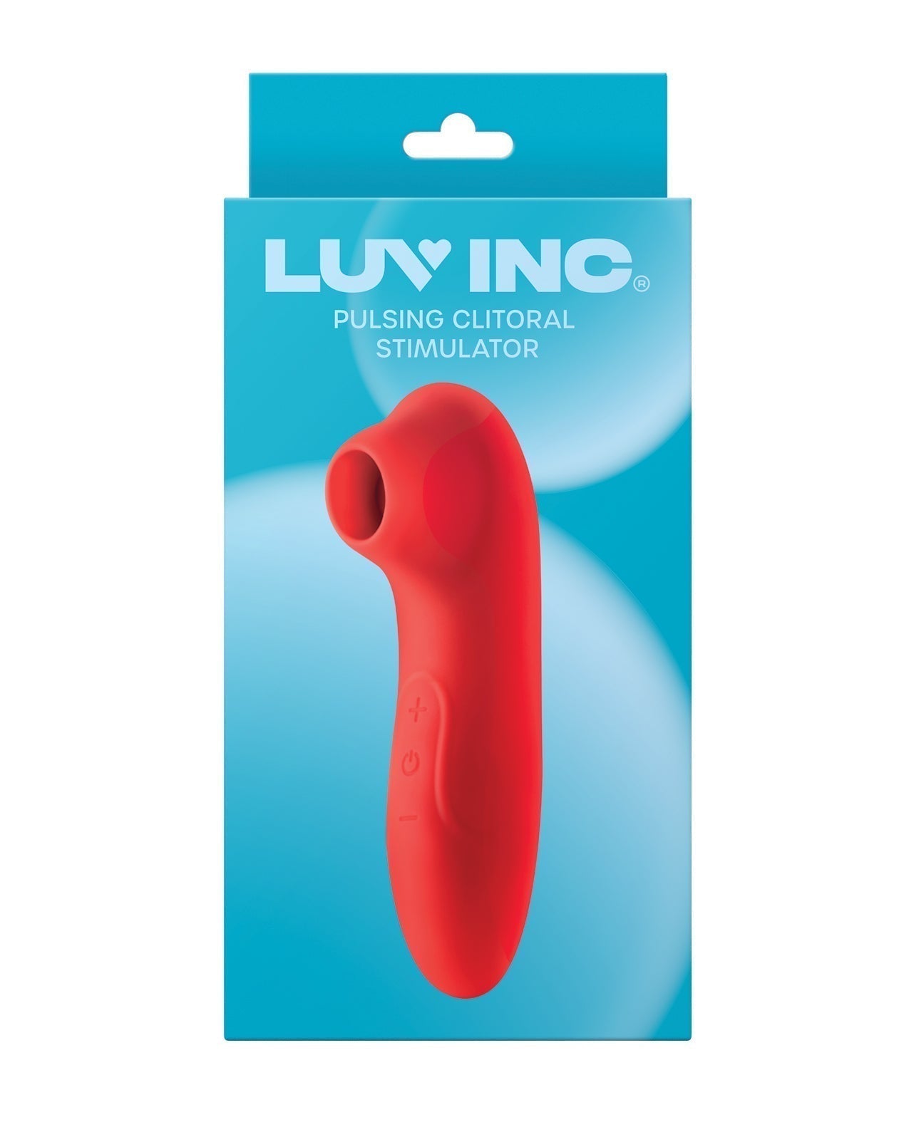 Luv Inc. Stimulateur clitoridien vibrant - Rouge