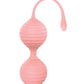 Luv Inc. Ensemble de boules de Geisha en silicone – Rose clair