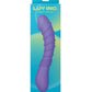 Vibromasseur point G côtelé Luv Inc. - Violet