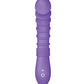 Vibromasseur point G côtelé Luv Inc. - Violet