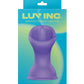 Vibreur à ventouse buccale et linguale Luv Inc. - Violet