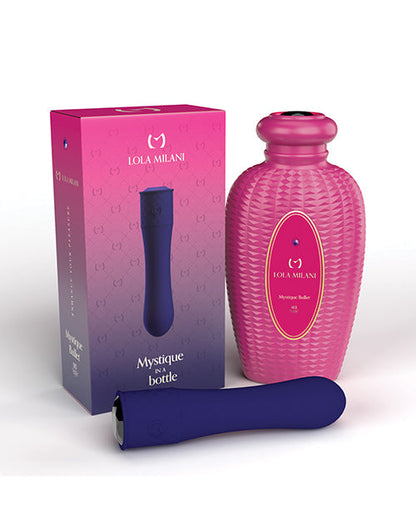 Lola Milani Mystique Bullet w/Pink Bottle - Violet foncé
