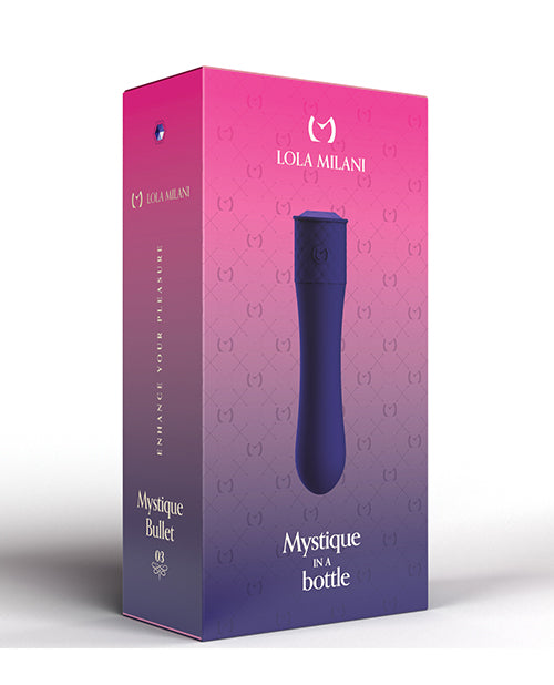 Lola Milani Mystique Bullet w/Pink Bottle - Violet foncé