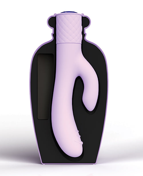 Lola Milani Rabbit Vibrator | Vibrateur Point G Mystique | Vibrateur Clitoridien Orchid Bottle Lilas | Meilleur Vibrateur pour Femmes