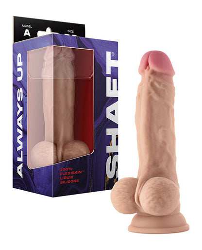 Shaft Modèle A Réaliste Gode | Gode en Silicone Liquide Souple Flexskin Pin | Gros Gode de 19 cm avec Couilles