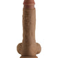 Shaft Modèle A Réaliste Gode | Gode en Silicone Liquide Flexskin | Gode Chêne 9.5" Grand avec Testicules