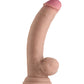 Shaft Model C Gode Réaliste | Gode Courbé en Silicone Flexskin | Pine Gros Gode de 21,5 cm avec Couilles