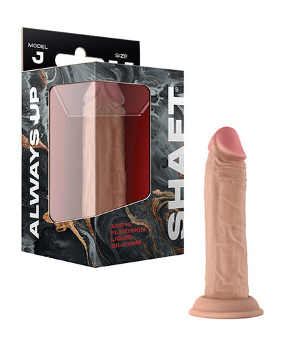 Gode Shaft modèle J réaliste | Gode en silicone liquide Flexskin | Gros gode Pine de 14 cm