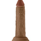 Gode pour l'arbre modèle J réaliste | Gode en silicone liquide Flexskin | Gros gode Oak de 14 cm