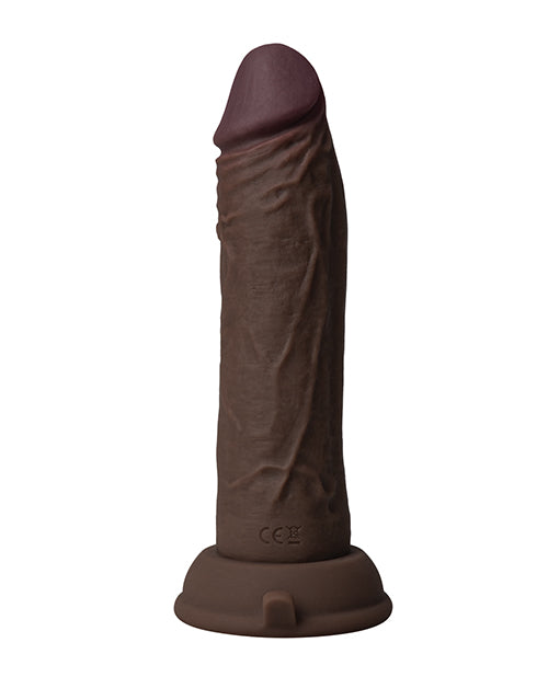 Dildo con ventosa Shaft Flexskin | Dildo de silicona | Dildo grande de 16,5 cm | Dildo vibrador de caoba