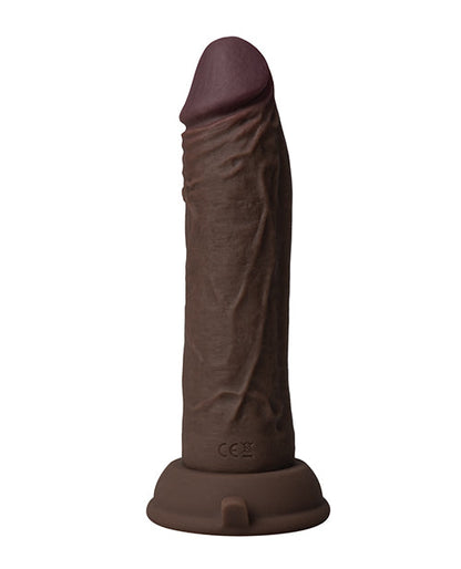 Dildo con ventosa Shaft Flexskin | Dildo de silicona | Dildo grande de 16,5 cm | Dildo vibrador de caoba