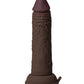 Dildo con ventosa Shaft Flexskin | Dildo de silicona | Dildo grande de 16,5 cm | Dildo vibrador de caoba