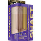 Gode Réaliste Shaft Flexskin | Gode en Silicone Pine | Gros Gode 19 cm | Gode Vibrateur avec Testicules